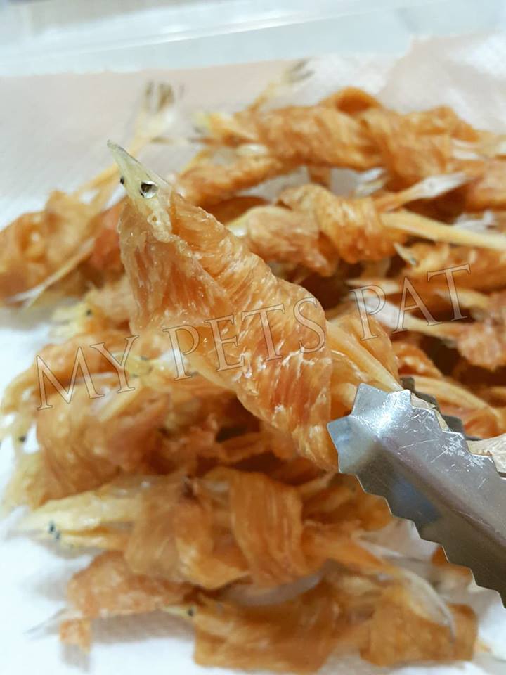 風乾小銀魚雞柳卷