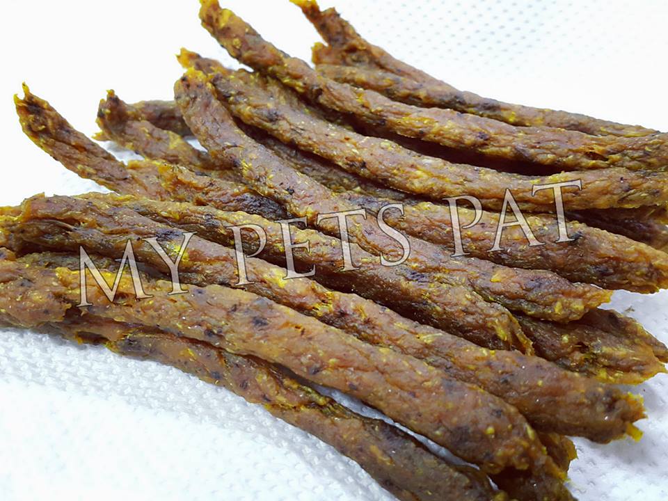 風乾有機薑黃牛蒡雞肉脆條